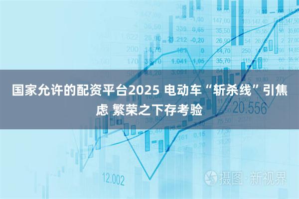 国家允许的配资平台2025 电动车“斩杀线”引焦虑 繁荣之下存考验